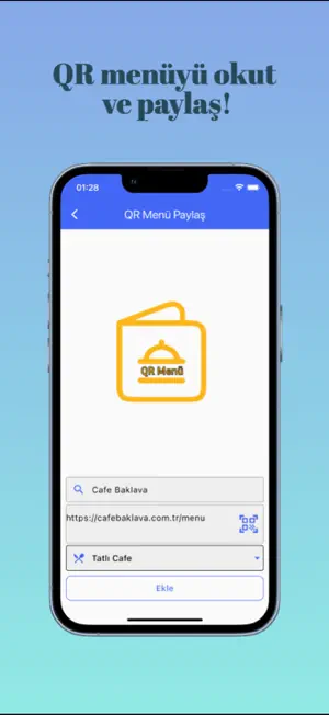 SendeBill - Restoran Menüleri screenshot 2