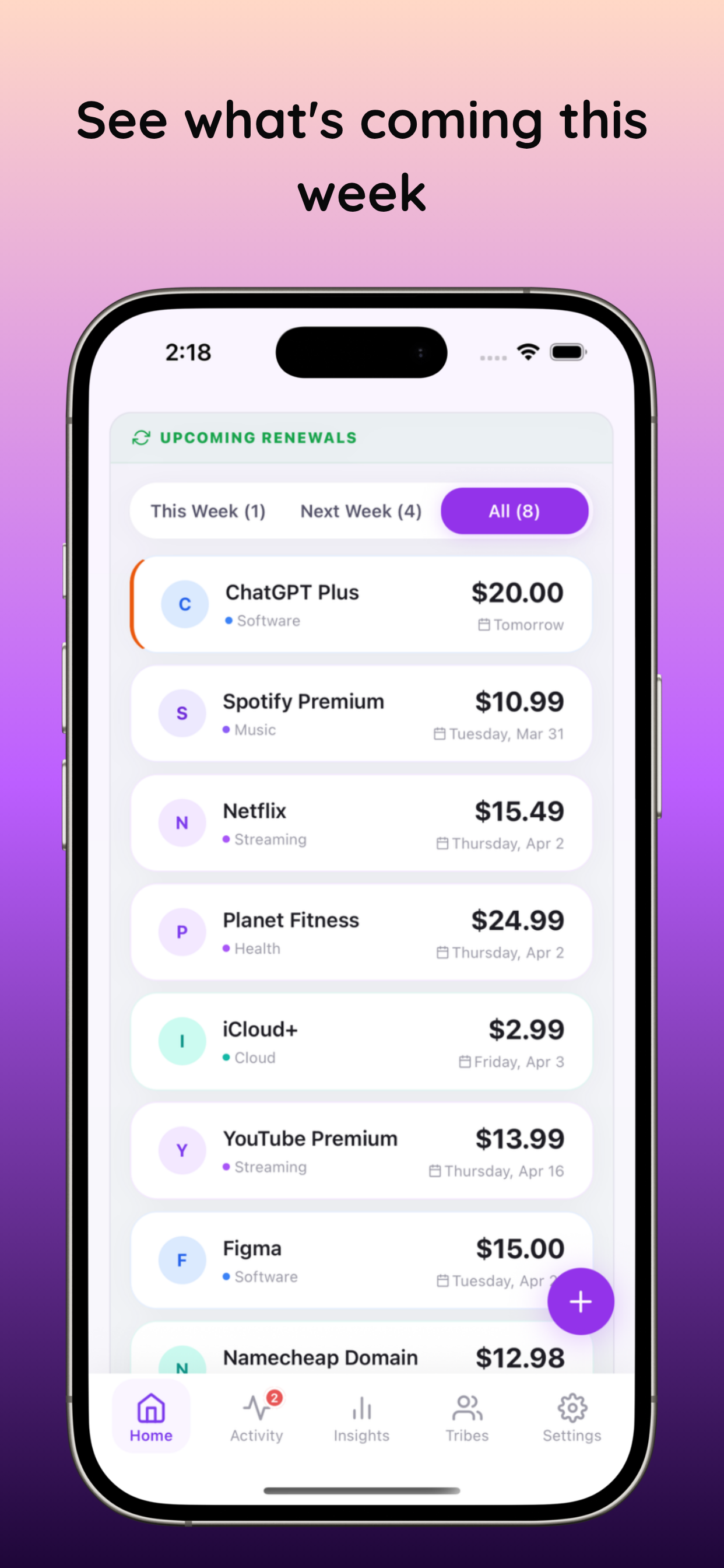 ReNood: Split & Track Subs screenshot 2