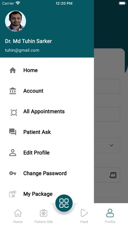 Sebaghar: Doctor panel screenshot-6