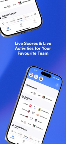 Soccer Scores - Sportspoule iPhone screenshot