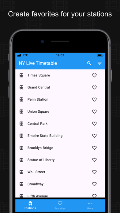 NY Live Timetable Screenshot 2 - AppWisp.com NY Live Timetable Screenshot 2 - AppWisp.com
