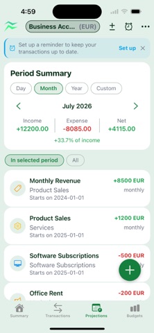 Fitim—Budget & Forecast Screenshot 4 of 9