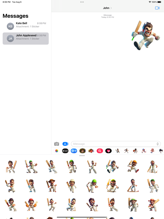 Screenshot #4 pour Angry Batsman Stickers