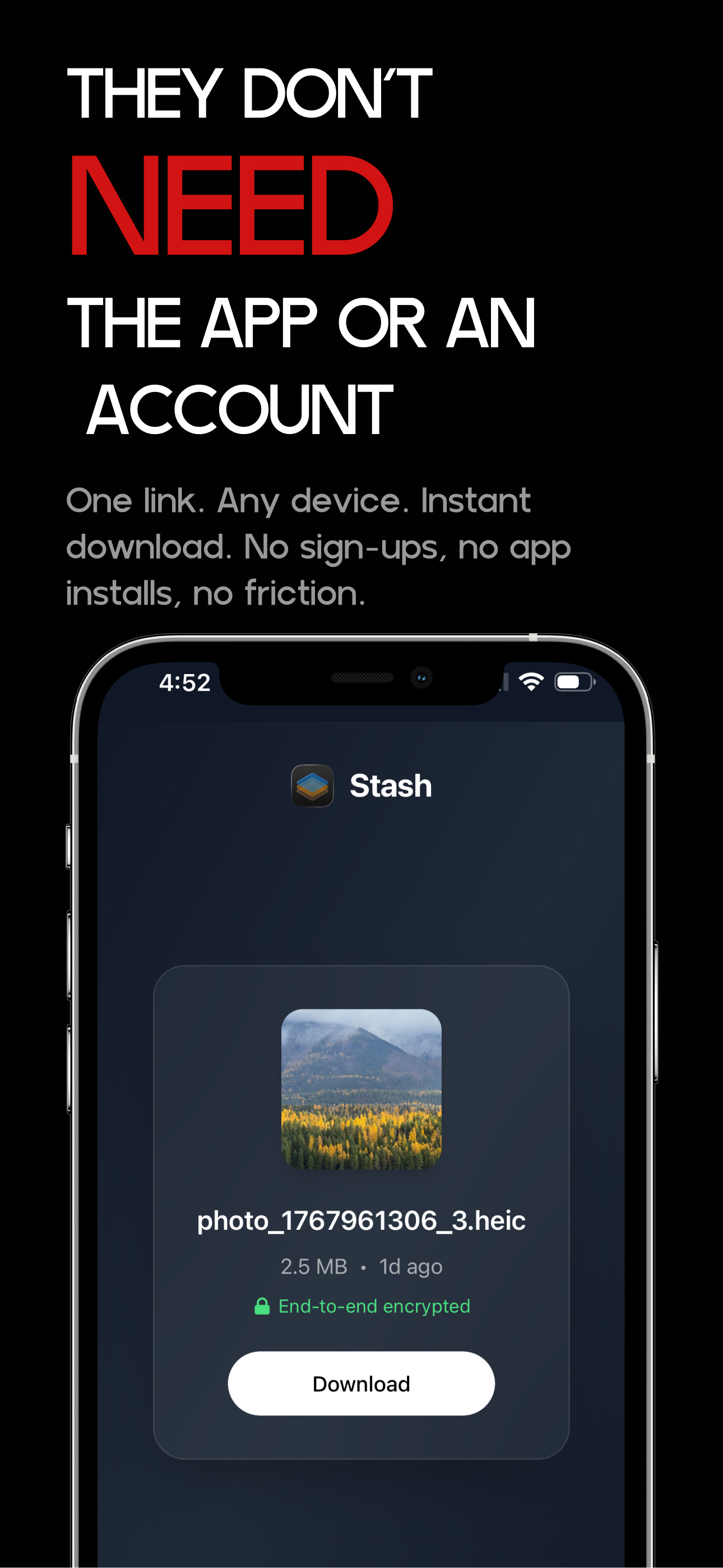 Stash: File Transfer & Share screenshot 6