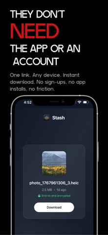 Stash：文件传输与分享 screenshot
