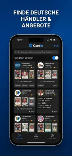 Screenshot von SportDex: Sport Card Identify auf dem iPhone 5