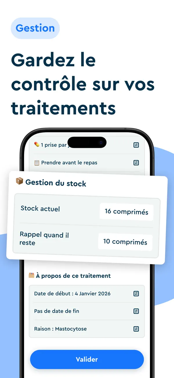 Screenshot #3 pour Peach : rappel de médicaments