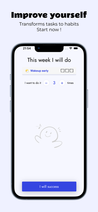 WeeklyGoaal Screenshot 3 of 3