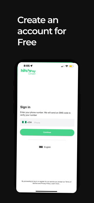 HitchPay Driver Screenshot 2 of 5