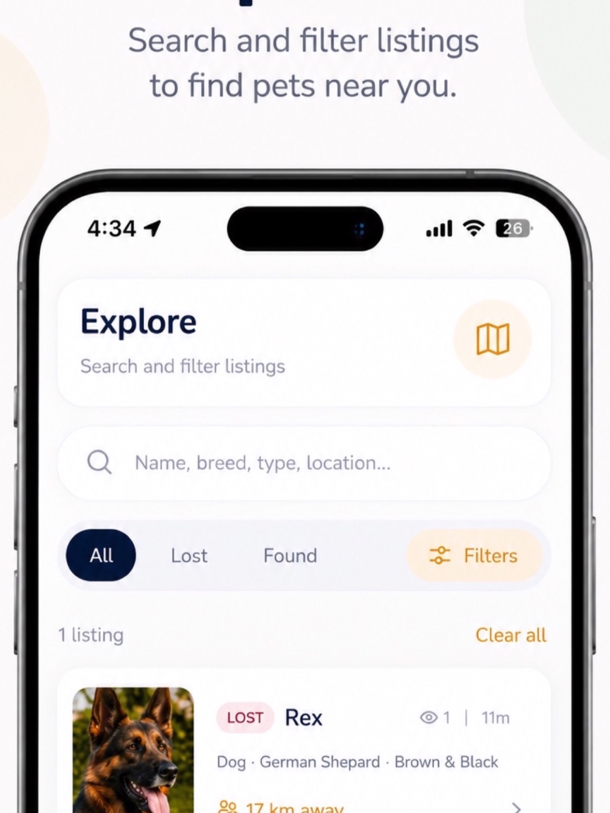 Lost Paws - Find My Pet