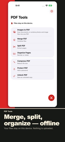 PDF Tools: Merge, Compress Screenshot 2 of 9