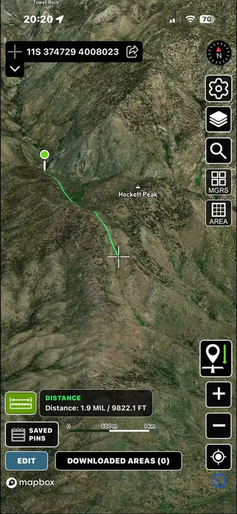 MGRS Offline Map Satellite - Navigation App | MWM