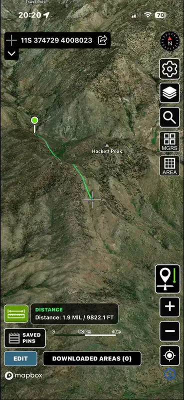 MGRS Offline Map Satellite screenshot 8 of 10