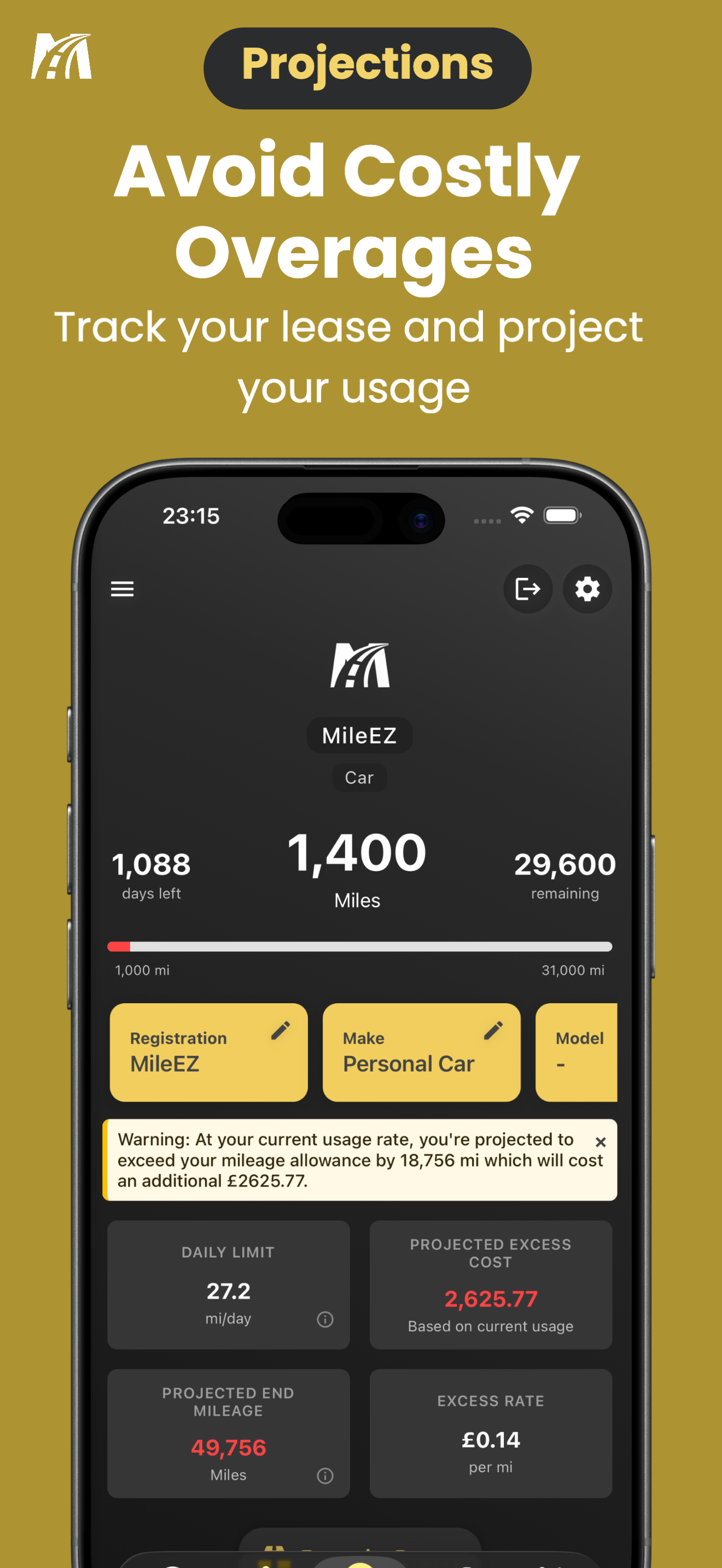MileEZ: Mileage Tracker Log