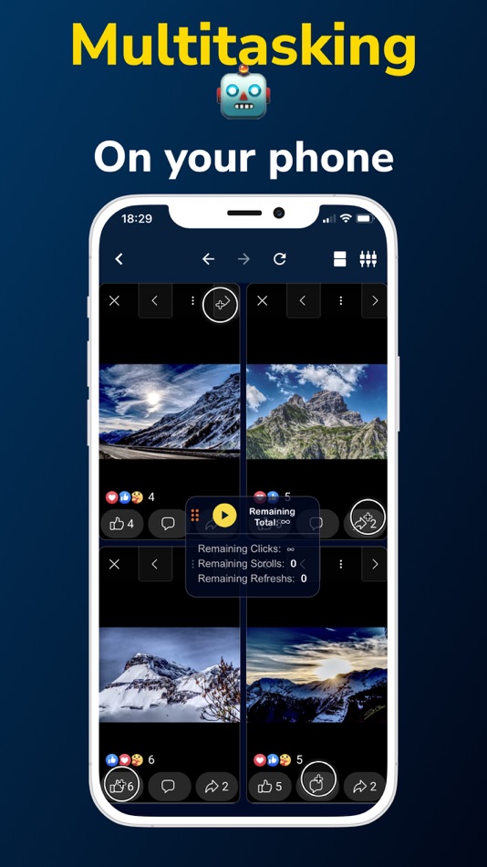 #1. Auto Clicker:Automatic Tap App (iOS) Podle: MELIORAPPS INTERACTIVE, SRL