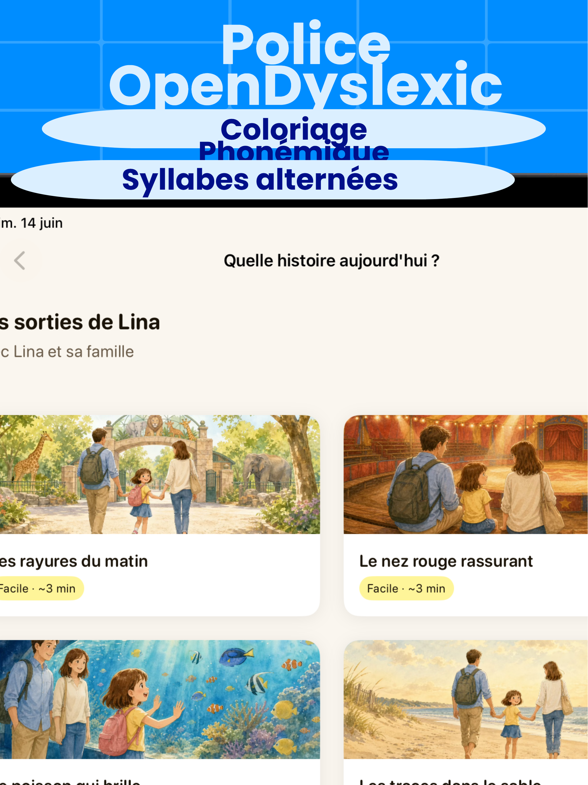 Lumi+  Lecture Dyslexie screenshot 7