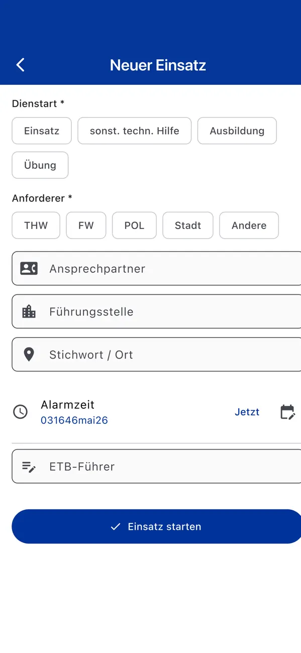 Screenshot #3 pour Einsatztagebuch