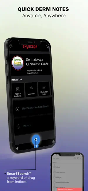 Dermatology Clinical Pkt Guide screenshot 3
