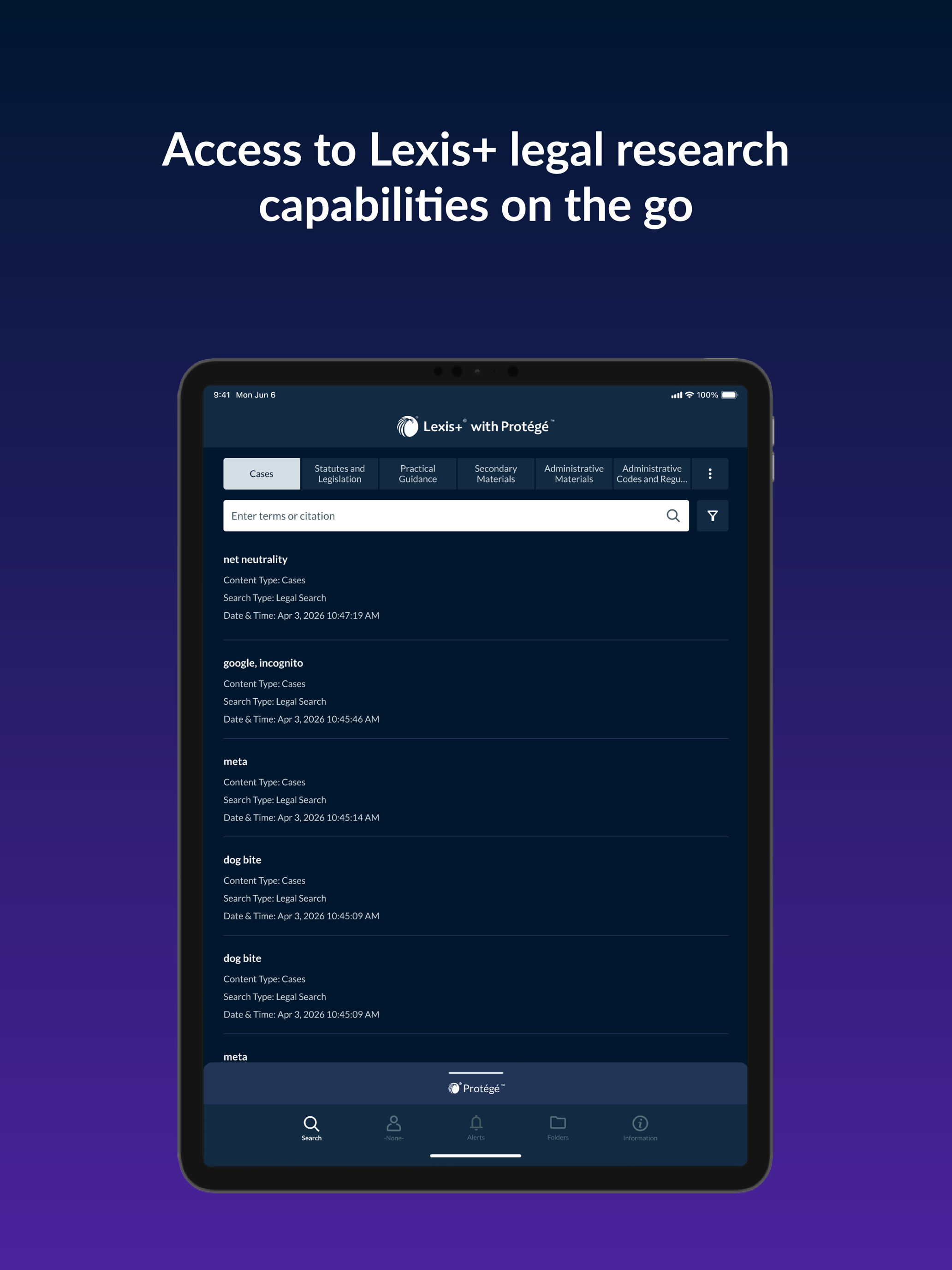 Lexis+® with Protégé™ Mobile screenshot 7