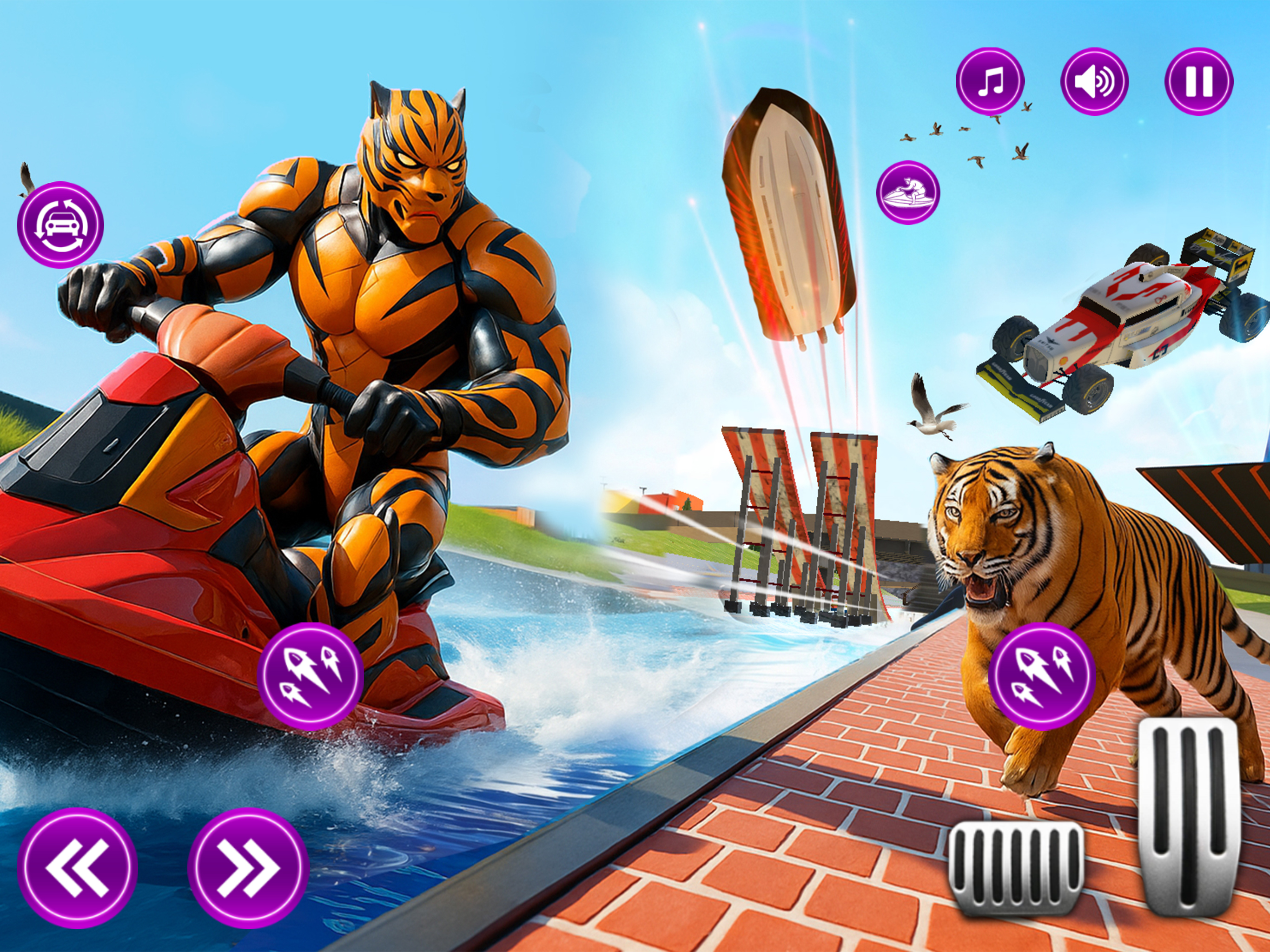Wild Tiger Family Open World