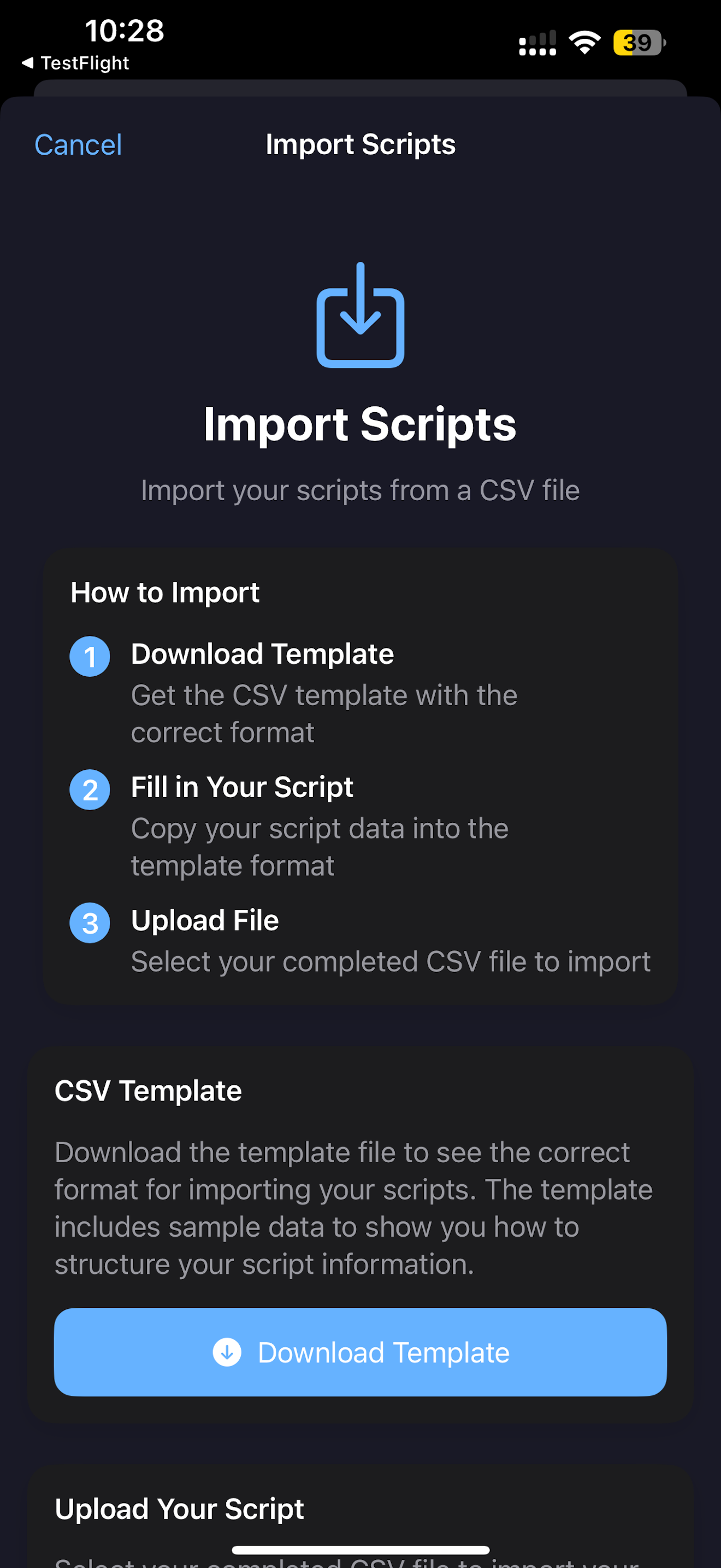 LearnMyLines: Memorise Scripts screenshot 8