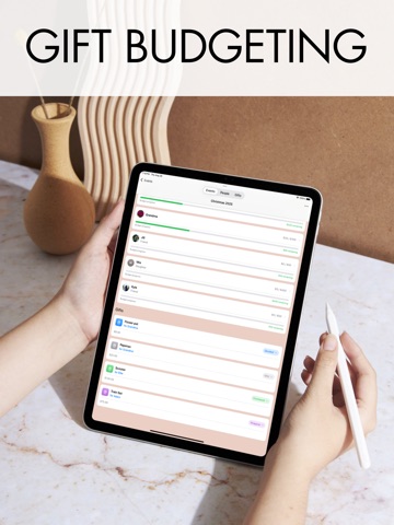 Gifted: Christmas List iPad screenshot