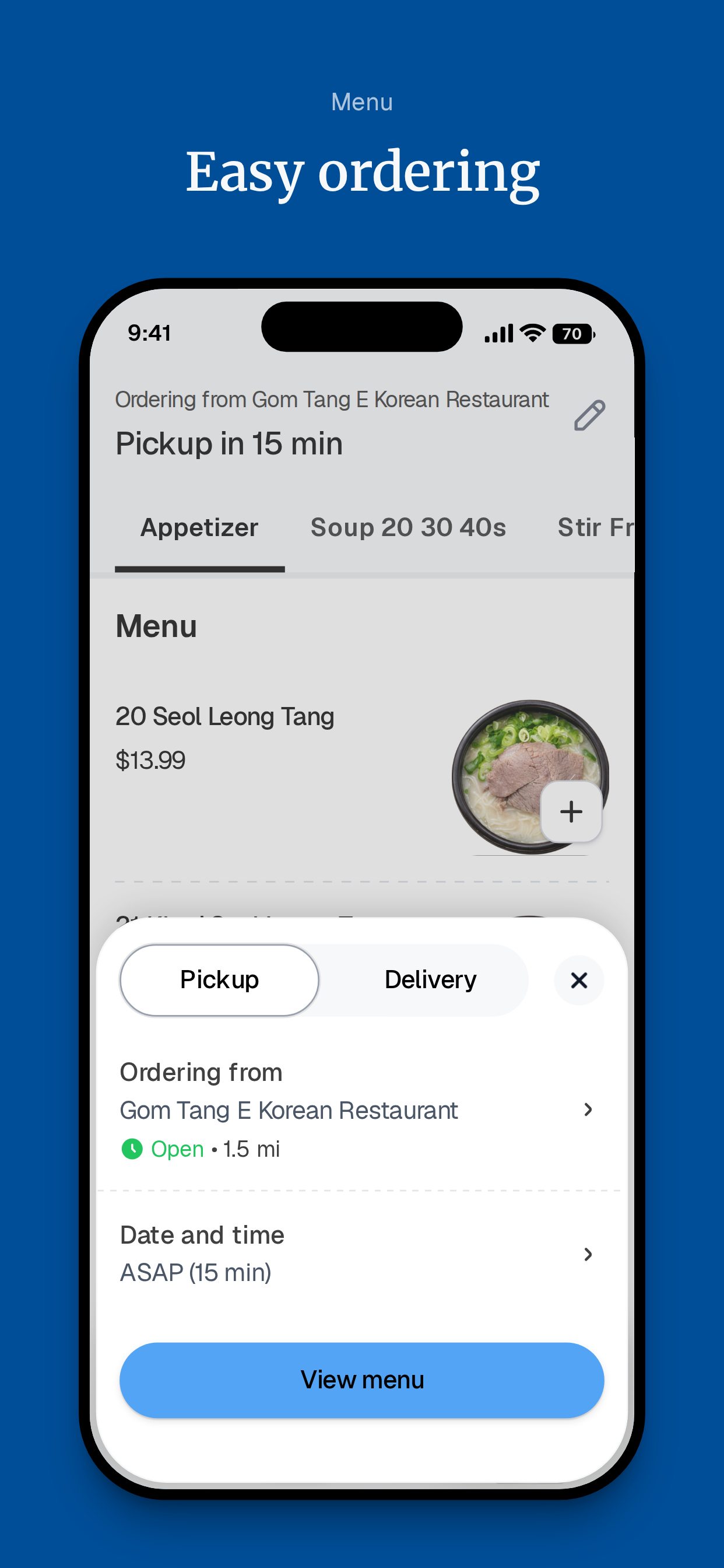 Gom Tang E Korean Restaurant screenshot 3