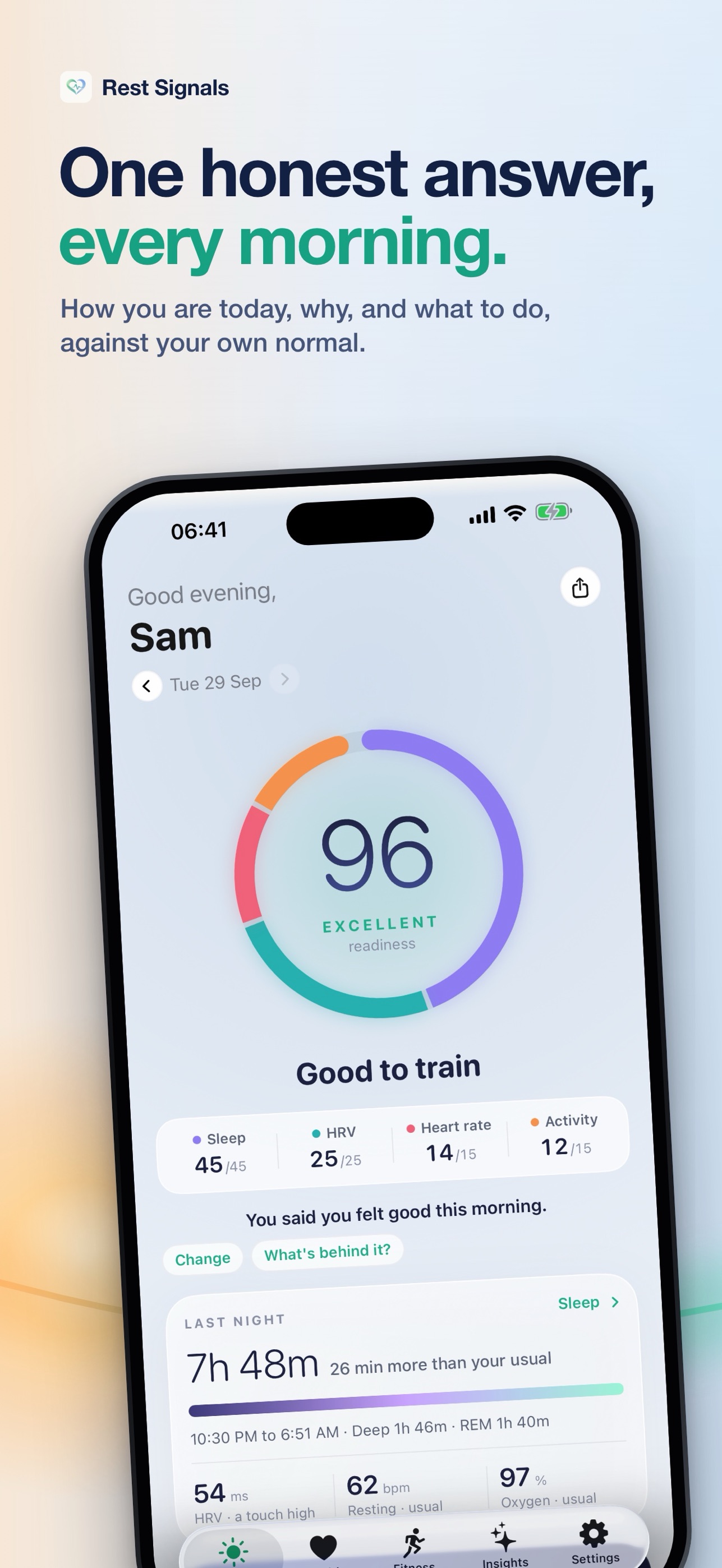Screenshot 1 of Rest Signals