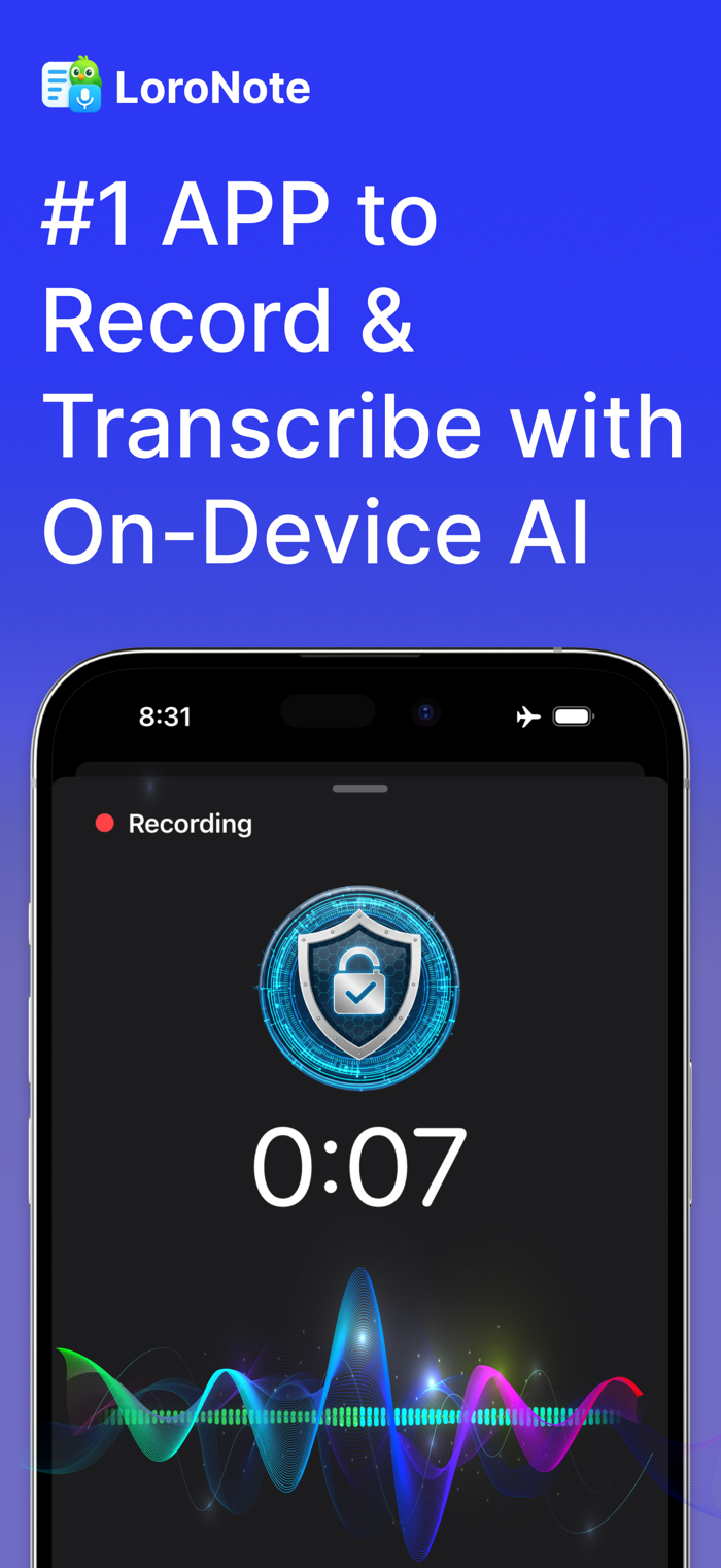 LoroNote - AI Transcribe