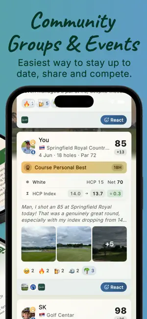 Cardie Golf: AI Scorecards screenshot 3