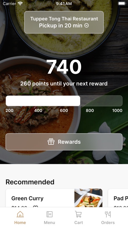 Tuppee Tong Thai Restaurant