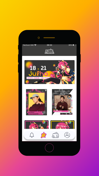 App Anime Friends Screenshot