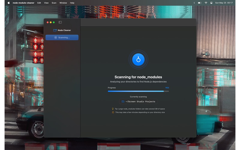 Node Module Cleaner Tool app screenshot 2