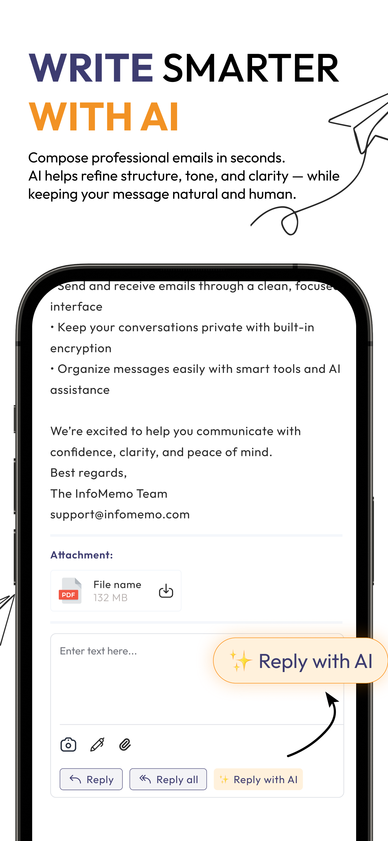 InfoMemo: Secure Mail screenshot 4