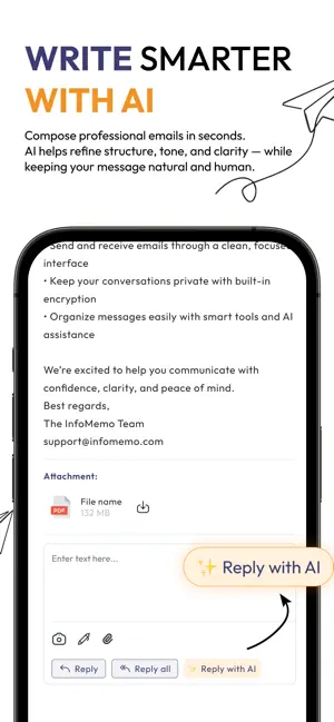 InfoMemo: Secure Mail screenshot 4