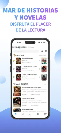 Captura de pantalla de NovelToon: Libro, Novela EBook en iPhone 1