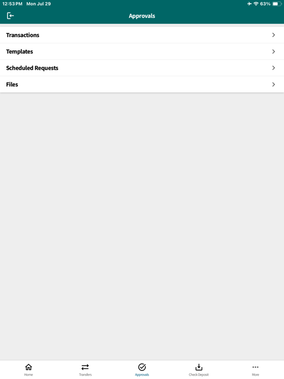 USB Business Mobile iPad screenshot