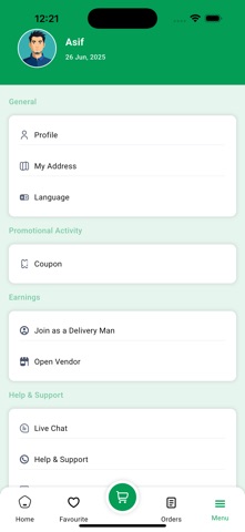Okaabo Delivery App screenshot