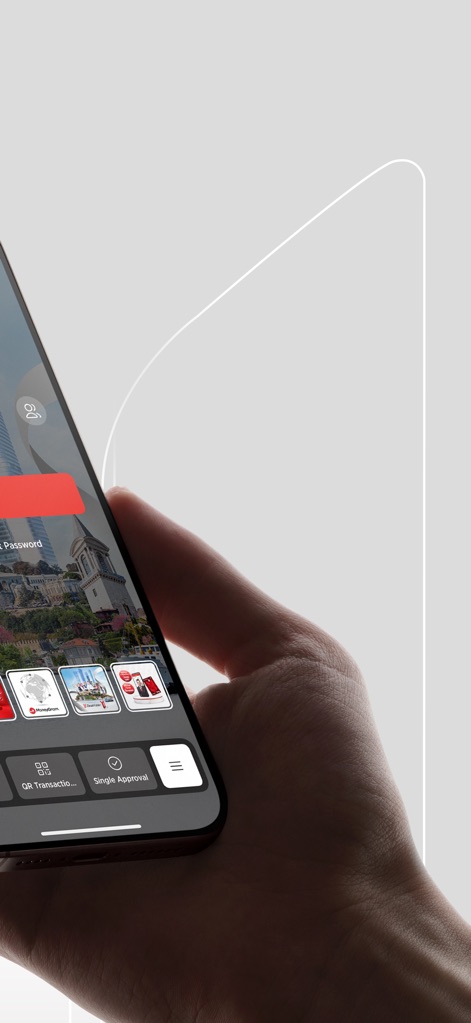 Ziraat Katılım - The app provides immediate access to essential features like "QR Transactions" and a clear "Single Approval" button for secure operations.