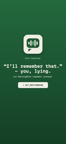 AI Voice Notes : Meeting Mind のスクリーンショット