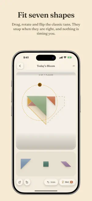 Tangram Bloom: Shape Puzzle screenshot 2