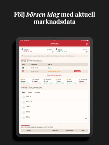 Börskollen: Aktier & Börsen iPad screenshot 3