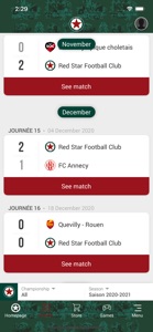 Red Star FC screenshot #2 for iPhone