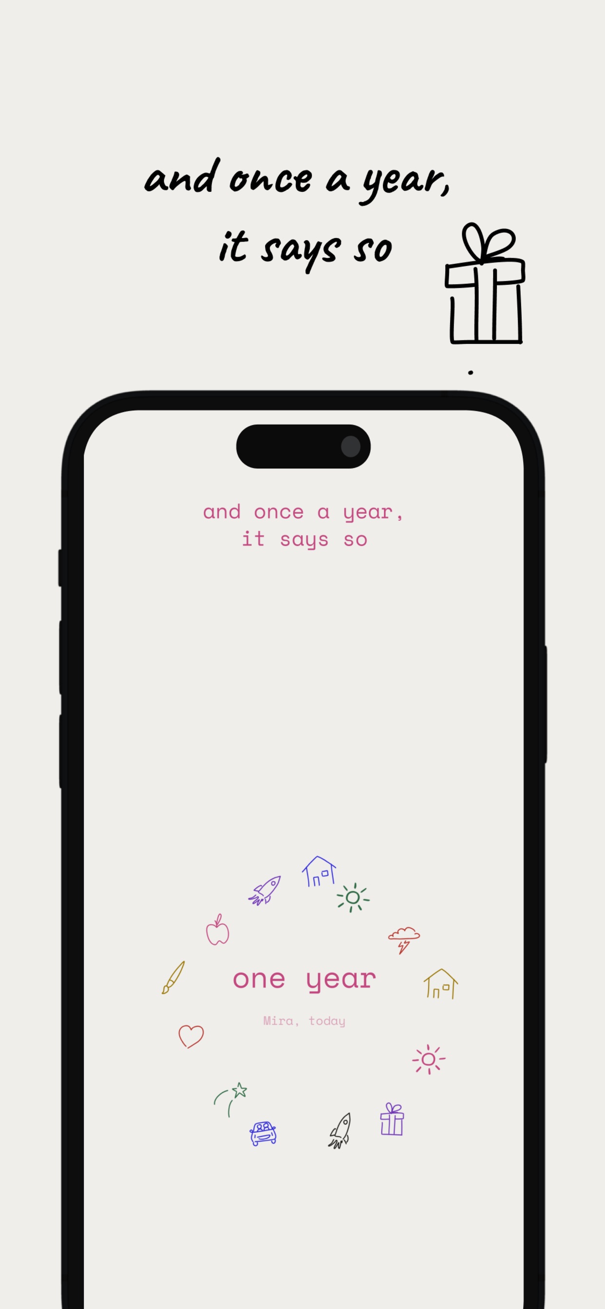 Screenshot 5 of first year: a daily baby book