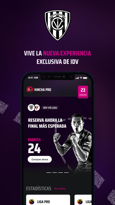 Independiente del Valle iPhone screenshot 2 - Sports app