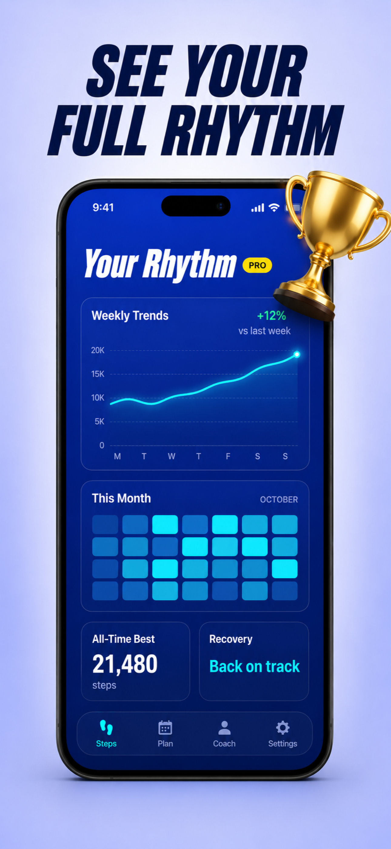 Steps Tracker: Walking Coach screenshot 6