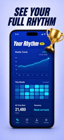 Steps Tracker: Walking Coach Screenshot 6 of 9