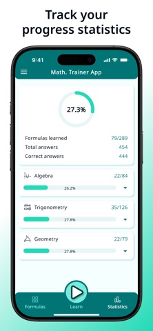 Math. Trainer App Screenshot 4 of 4