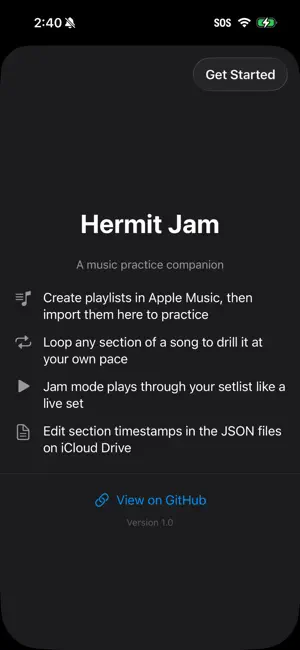 Hermit Jam screenshot 1