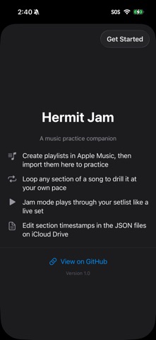 Hermit Jam screenshot